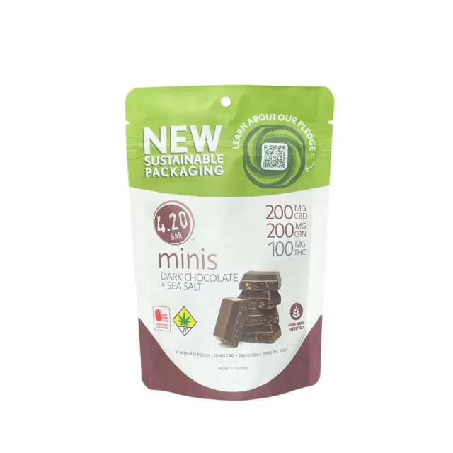 2:2:1 CBN Dark Chocolate + Sea Salt (200mg CBN/200mg CBD/100mg THC)