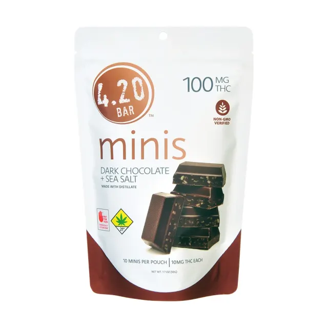 Dark Chocolate + Sea Salt [10pk] (100mg)