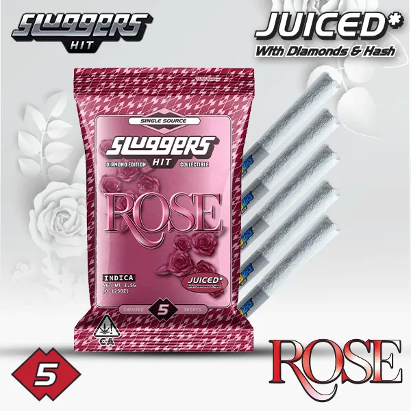 ROSE 5PK [HASH & DIAMOND INFUSED] 3.5G