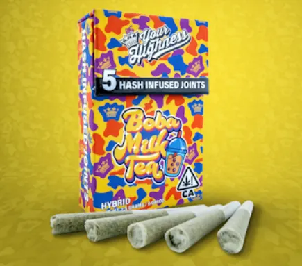 BOBA MILK TEA 5PK [HASH INFUSED] 2.5G