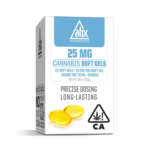 ABX Softgels 25mg - 10ct