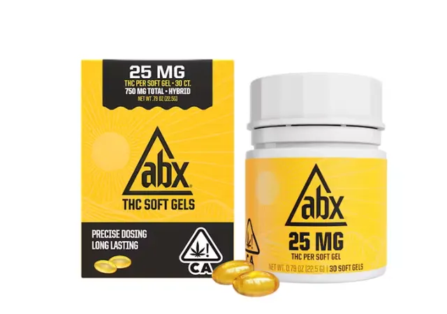 ABX Softgels 25mg - 30ct
