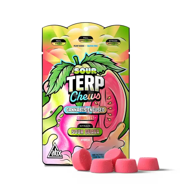 ABX Terp Chews Gummies - Sour Guava 100mg