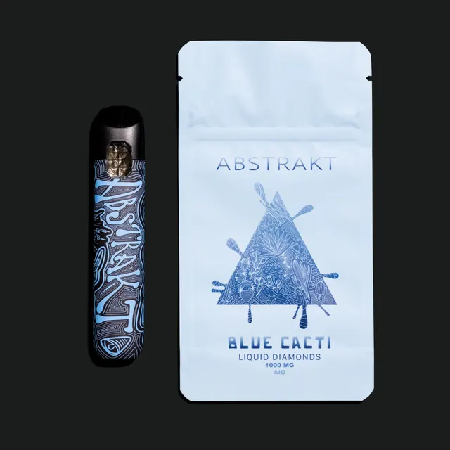 Blue Cacti | Diamond Disposable Pen | 1g