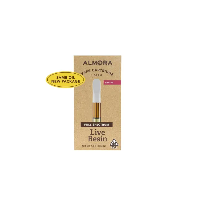 100% Live Resin Mango Haze Cartridge 1g