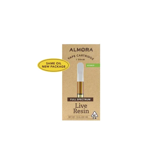 100% Live Resin Mexican Flan Cartridge 1g