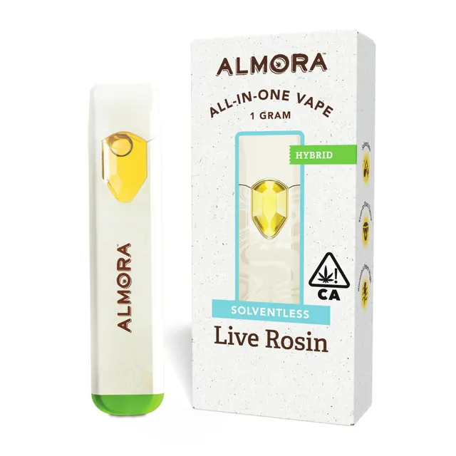 Solventless Live Rosin Bubba Burst AIO 1g