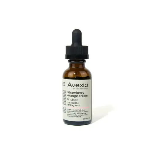 STRAWBERRY ORANGE CREAM 1:1 TINCTURE - 500mg