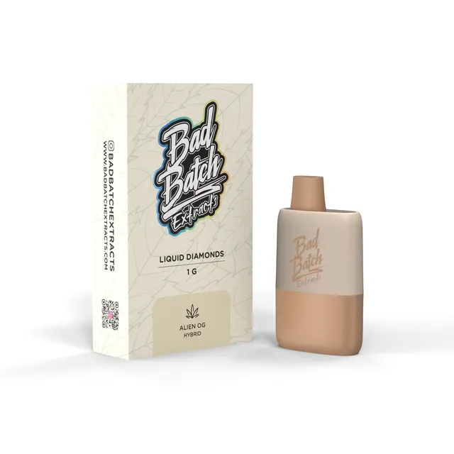 Bad Batch Alien OG Liquid Diamond Disposable 1G