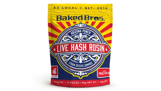 Arizona Punch Live Hash Rosin | Prickly Pear OG | 100mg