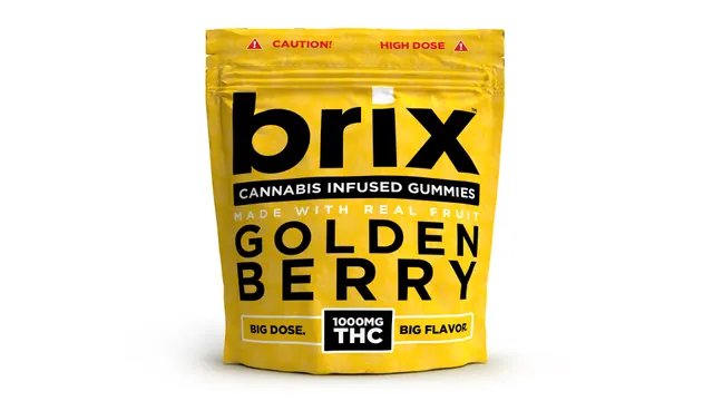brix™ 1000mg THC Golden Berry Gummie
