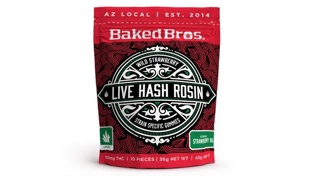 Wild Strawberry Live Hash Rosin | Strawberry OG | 100mg