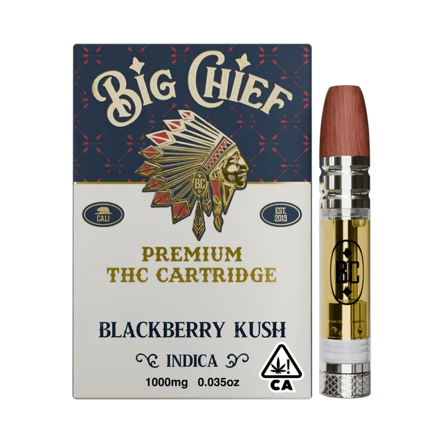 Big Chief | Blackberry Kush | Cartridge | 1g