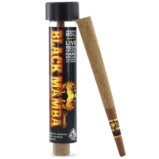 Black Mamba XXL Pre-Roll - Master Kush - 2g - Infused Blunt