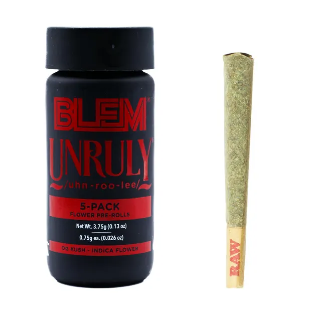 BLEM UNRULY OG 5-Pack Pre-Rolls