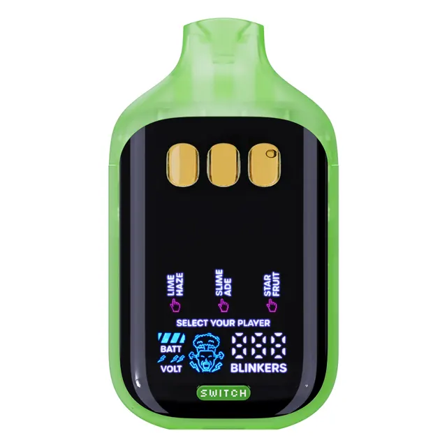 Lime Haze, Slimeade, Starfruit Switch V5 Disposable