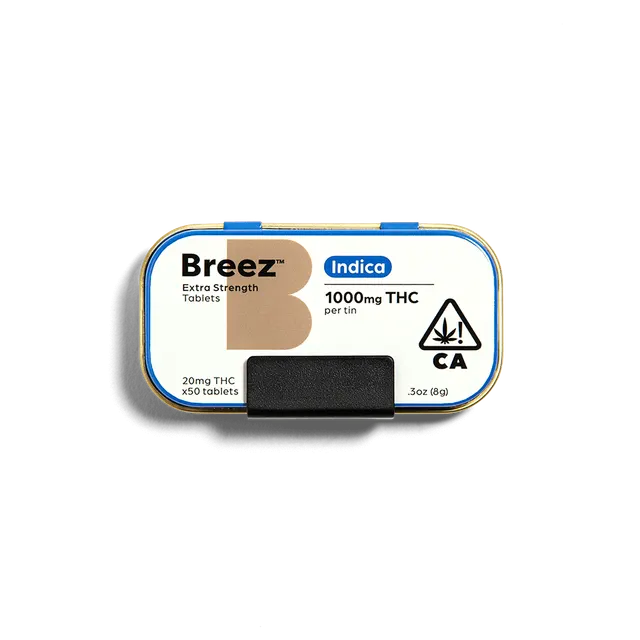 Breez Extra-Strength Indica Tablet Tin