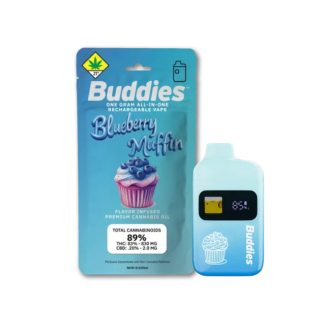 Blueberry Muffin [DOH] Flavored Disposable - by Buddies