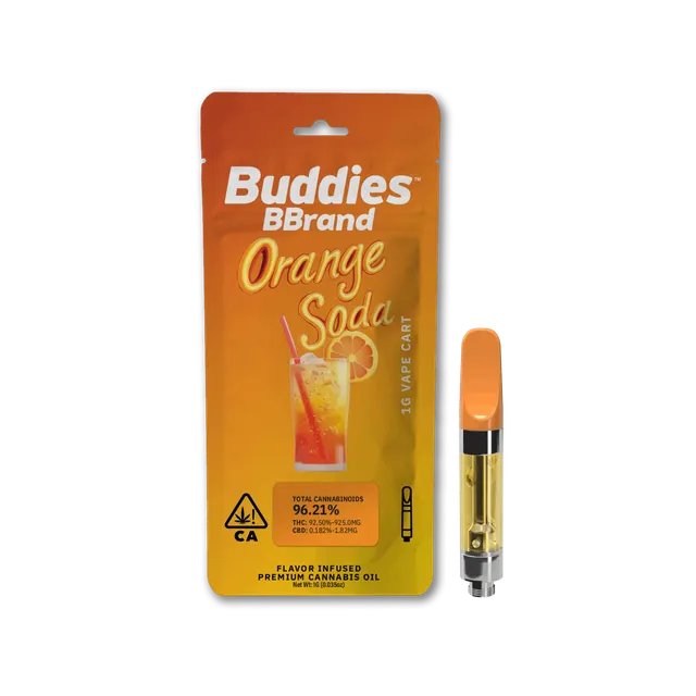 Buddies Cartridge - Orange Soda 1g