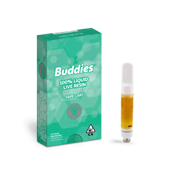 Buddies Live Resin Cartridge - Wing Suit 1g