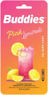 BUDDIES | Pink Lemonade Flavored Distillate Cartridge