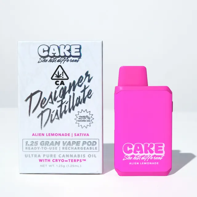 Alien Lemonade - CAKE - DD Pod - 1.25 gram Rechargeable - 1.25 g