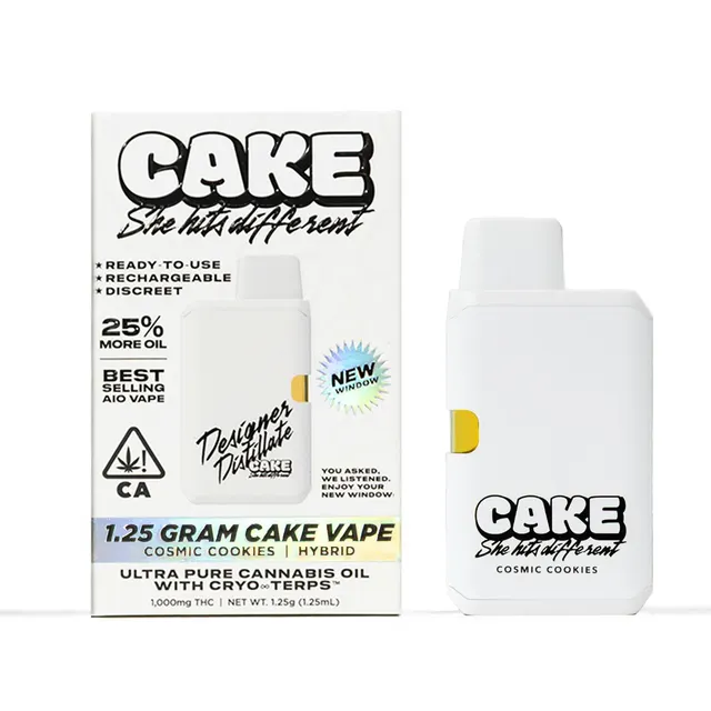 CAKE She Hits Different | Cosmic Cookies | Disposable Vape | 1.25g