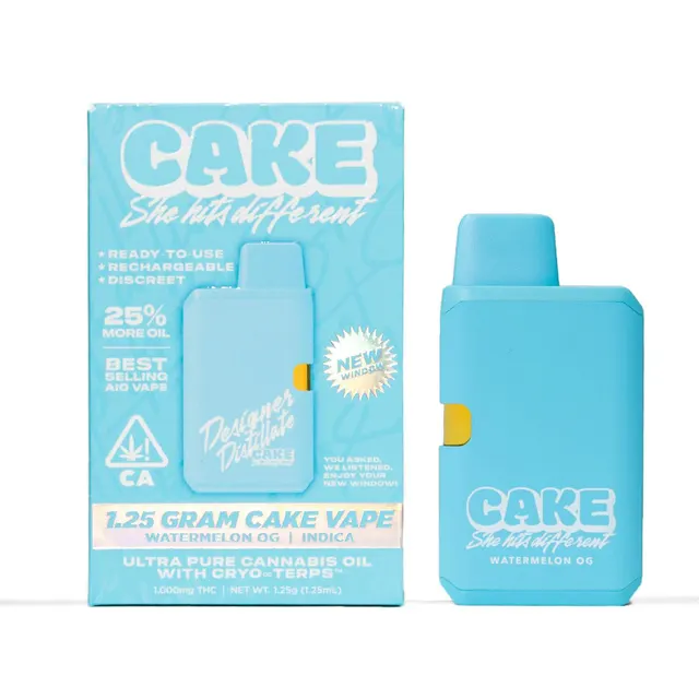 CAKE She Hits Different | Watermelon OG | Disposable Vape | 1.25g