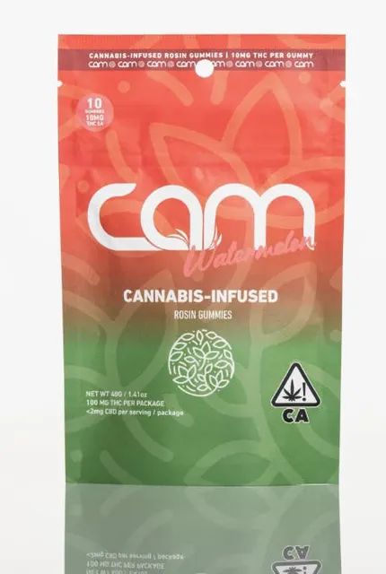 CAM | Watermelon Gummies | 100mg | 10ct | 10mg/ea