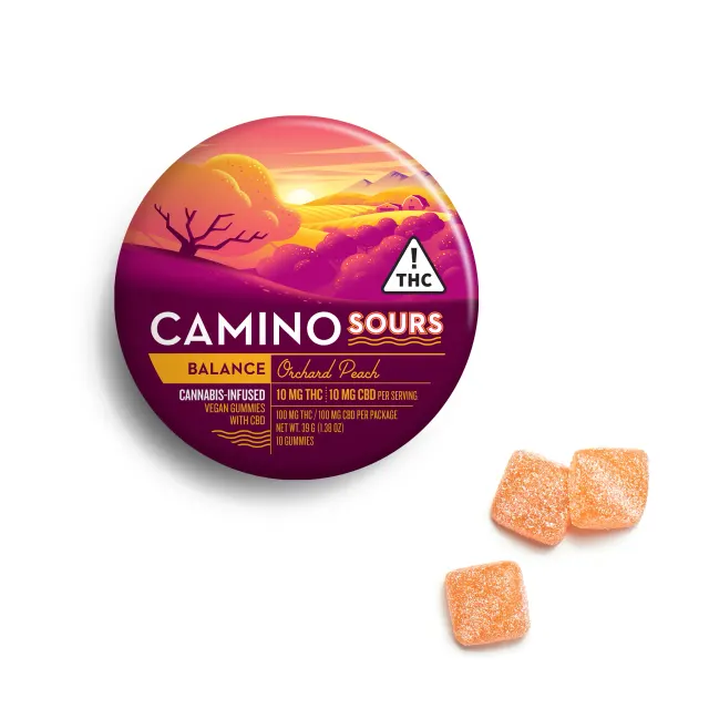 1:1 'Balance' Orchard Peach [10pk] (100mg CBD/100mg THC)