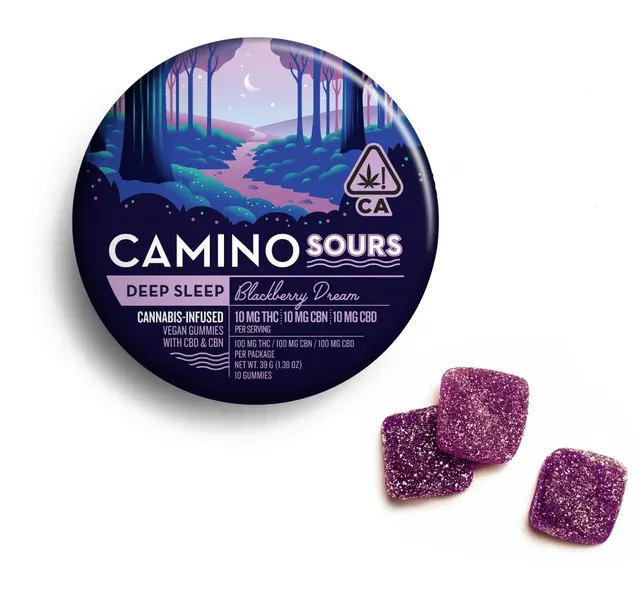 Blackberry Dream Sours | THC:CBN:CBD 10:10:10 | 100mg | 10ct | 10mg/ea