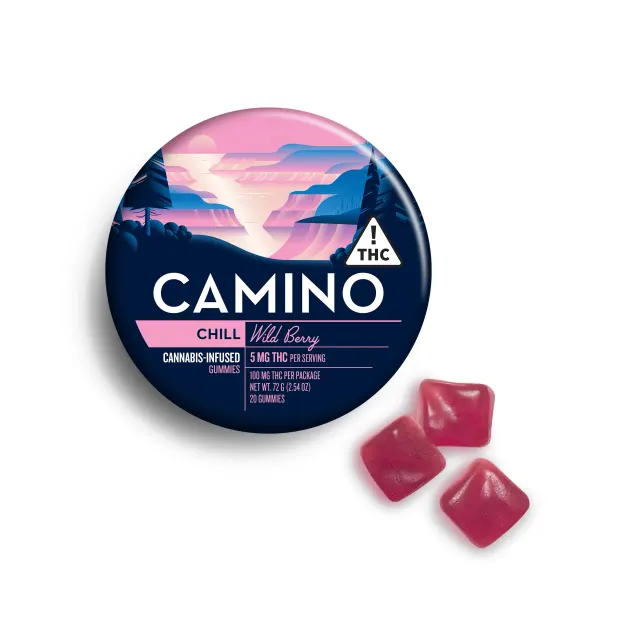'Chill' Wild Berry Gummies (100mg) 20pk
