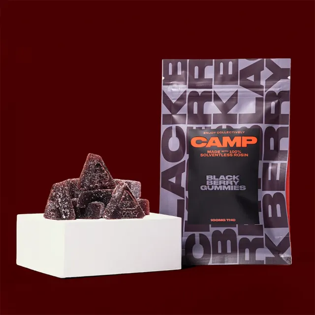 Blackberry Rosin Gummies [10pk] (100mg)
