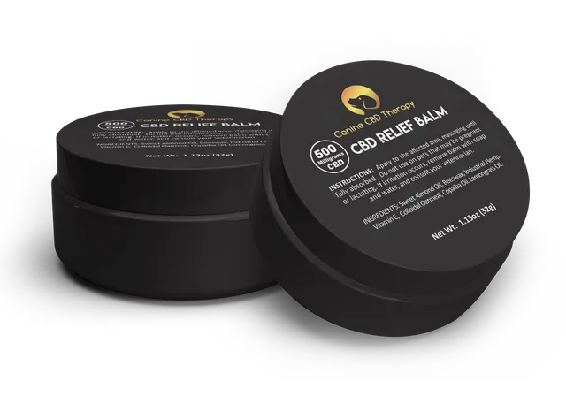 Canine CBD Therapy - CBD Relief Balm (500mg CBD)