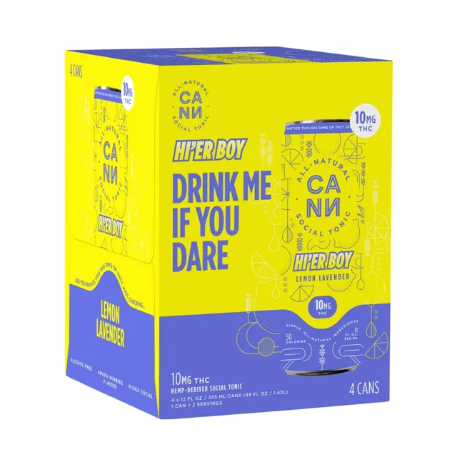 LEMON LAVENDER HI'ER BOY - 4 PACK