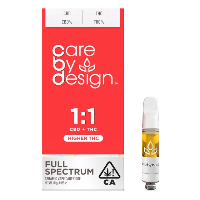 Care By Design | 1:1 Full Spectrum Vape Cartridge 1 Gram