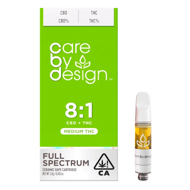 Care By Design | 8:1 Full Spectrum Vape Cartridge 1 Gram