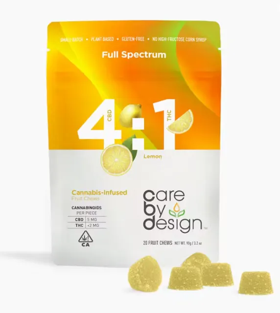 Care By Design Gummies - 4:1 Lemon 20pk
