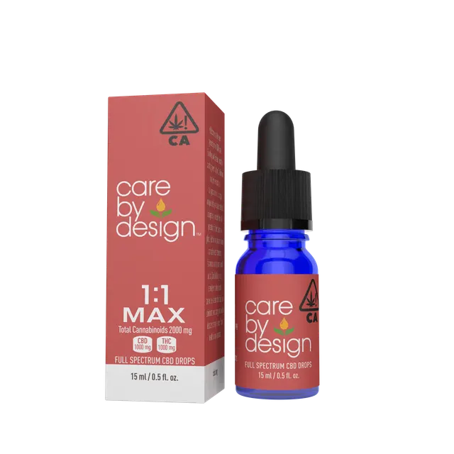 Care By Design MAX - 1:1 Drops 2000mg 15ml