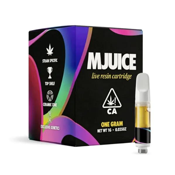 MJuice - Champaya x Mimosa Cured Resin 1G (Barrett Farms)