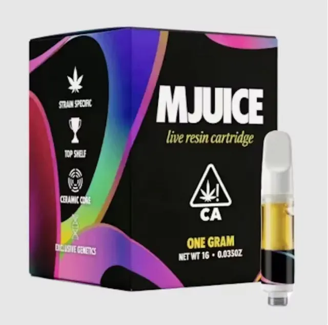 MJuice - Purp Terp x Grape Gas Cured Resin (Casa Flor) 1G