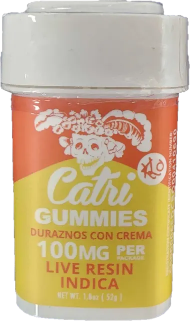 Catri - Gummies Live Resin - Peaches and Cream (I) (100mg)