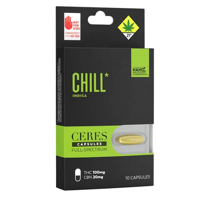 Chill - Indica [10pk] (100mg THC/20mg CBN)