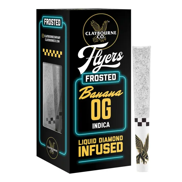 Banana OG (1.5g) - Diamond Frosted Flyers Pre-Rolls