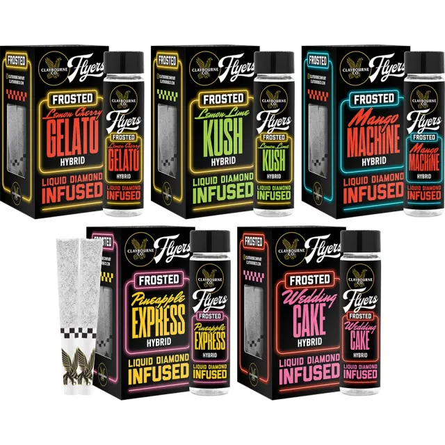 Black Triangle OG (1.5g) - Diamond Frosted Flyers Pre-Rolls