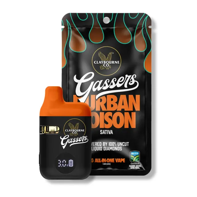 Durban Poison (1g) - Gassers All-In-One Liquid Diamonds Vape