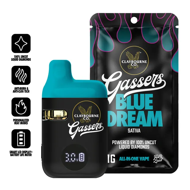 Blue Dream (1g) - Gassers All-In-One Liquid Diamonds Vape
