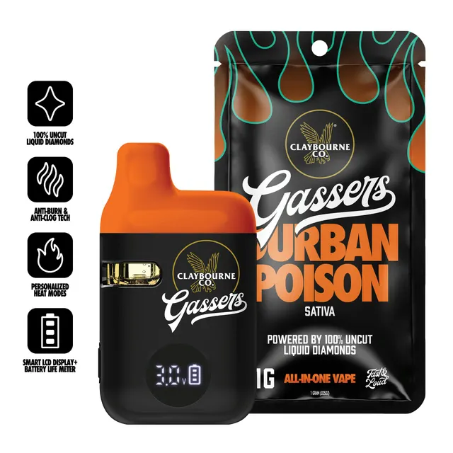 Durban Poison (1g) - Gassers All-In-One Liquid Diamonds Vape