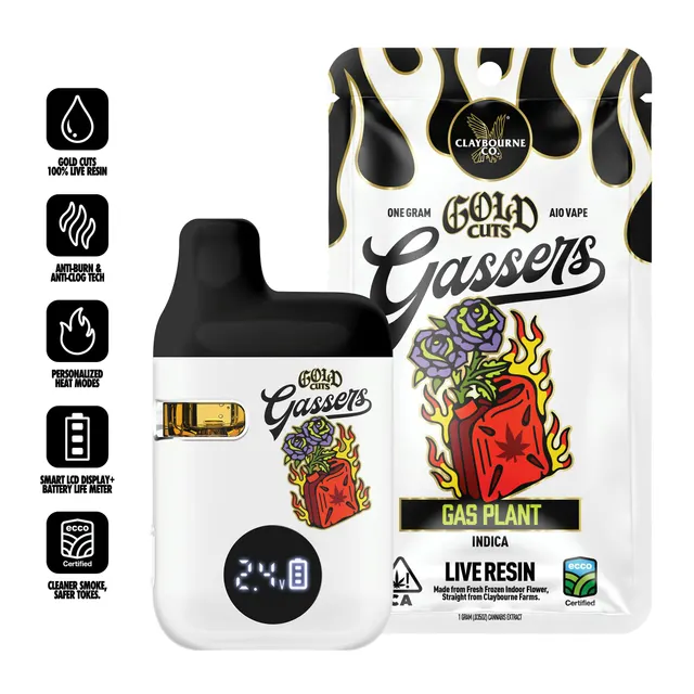 Gas Plant (1g) - Gassers All-In-One Live Resin Vape