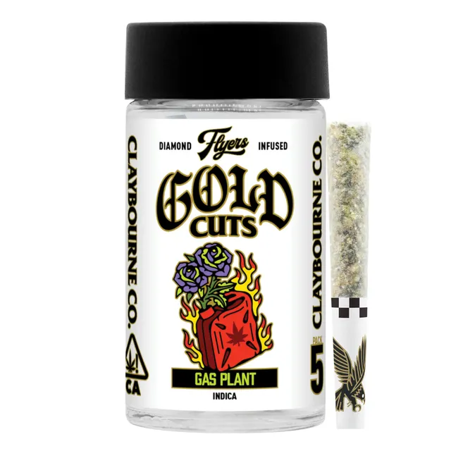 Gas Plant (2.5g) - Diamond Infused Flyers Pre-Rolls